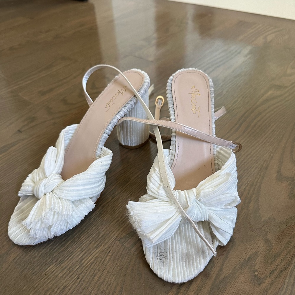 Loeffler Randall style bridal heel